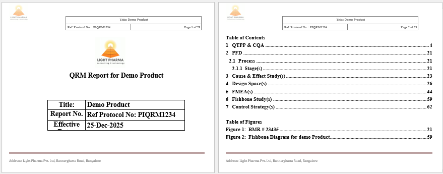 Audit-Ready QRM Reports